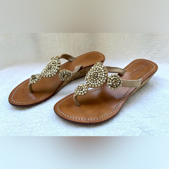 Mystique Wedge Sandals - size 6 - Picture 1 of 15